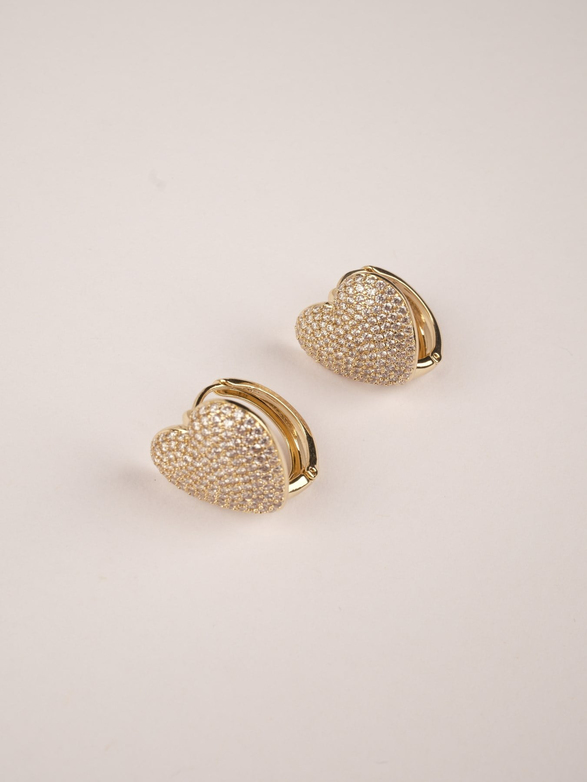 Kalp Gold Küpe