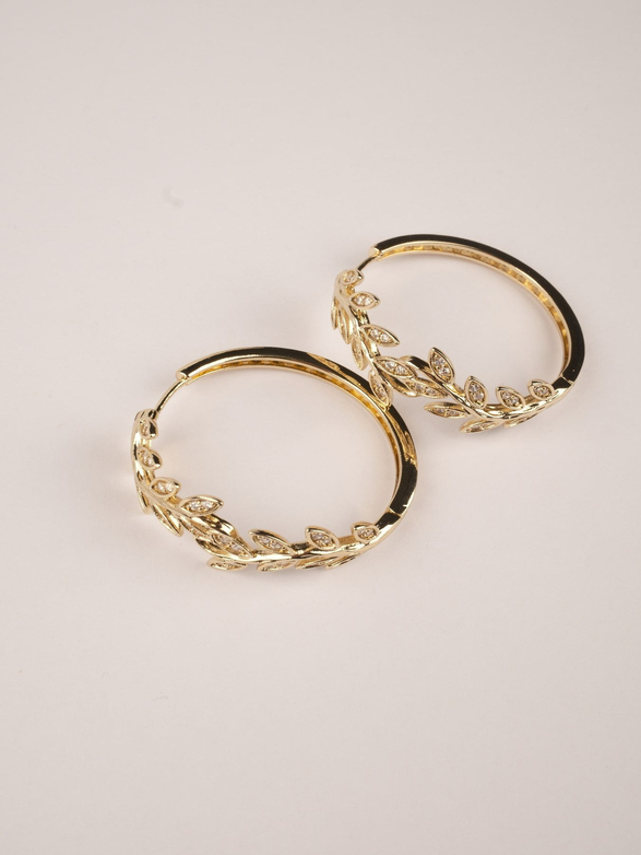 Şarmasık Gold Küpe