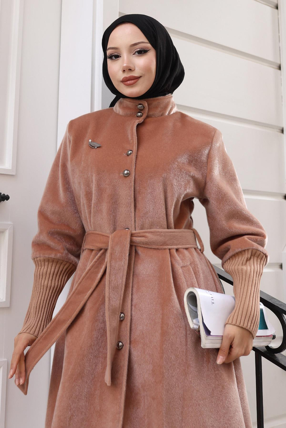 Broş Detaylı Kaban Taba 19279