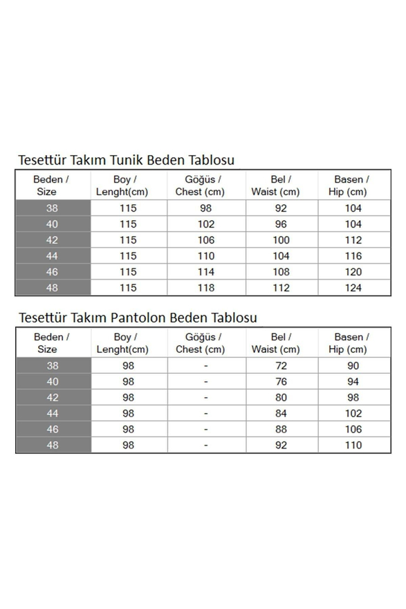 Düğmeli Tesettür Takım Siyah MSW10358-1