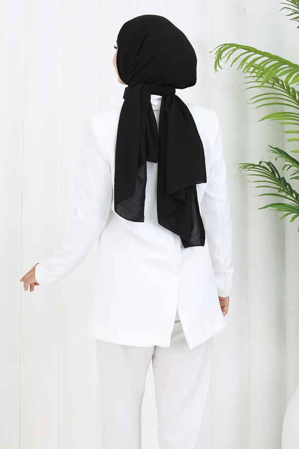 Kadın Ceket Beyaz 6146