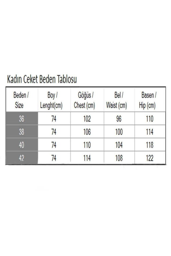 Kadın Ceket Kahverengi 6146