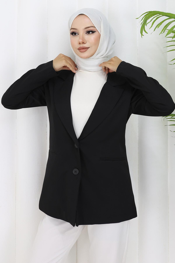 Kadın Ceket Siyah 6146