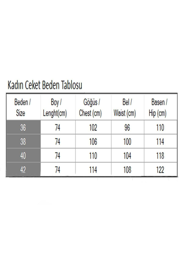 Kadın Ceket Turuncu 6146