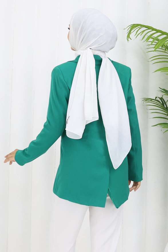 Kadın Ceket Zümrüt 6146