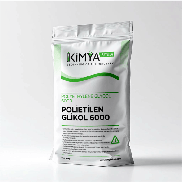 Polietilen Glikol 6000 (25kg)