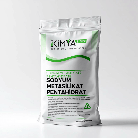 Sodyum Metasilikat Pentahidrat (25kg)
