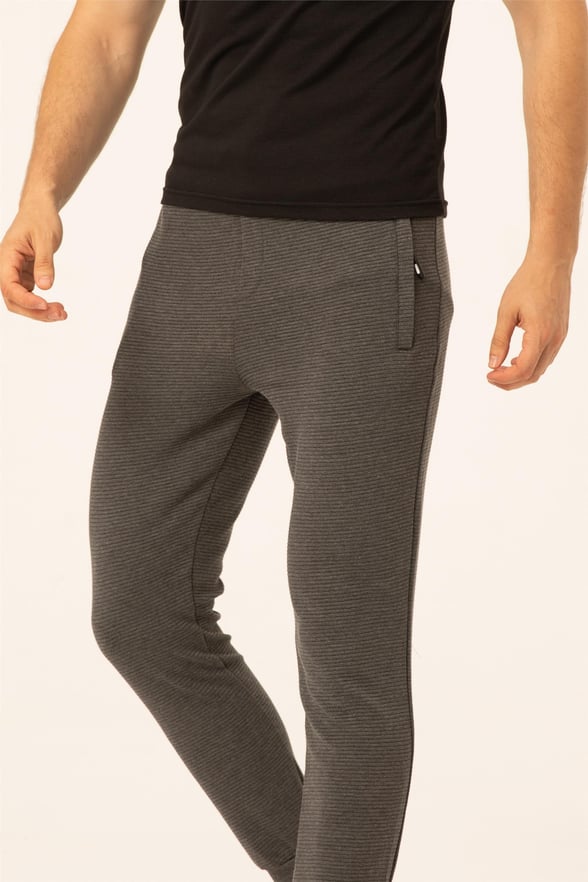 Antrasit Regular Armürlü   Jogger Pantolon