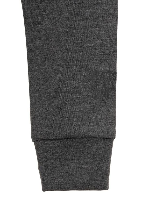 Antrasit Regular Düz Kapişonlu Yaka Sweatshirt