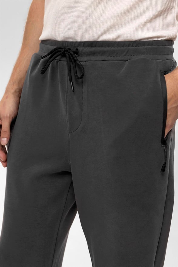 Antrasit Slim Düz   Jogger Pantolon