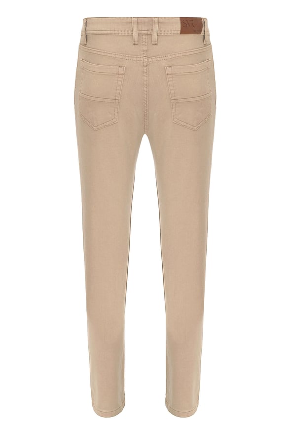Bej Regular Düz   Pantolon