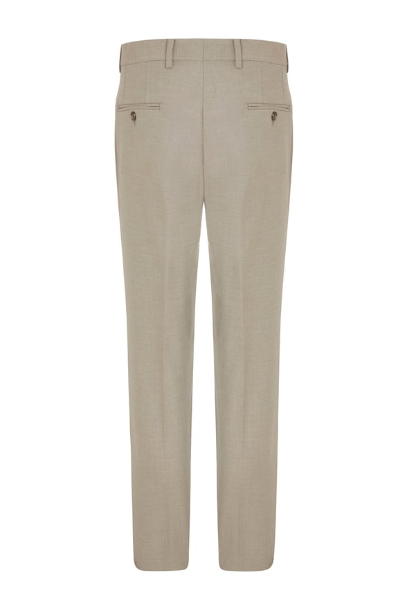 Bej Regular Klasik Pantolon