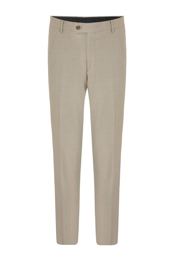 Bej Regular Klasik Pantolon