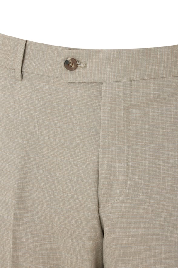 Bej Regular Klasik Pantolon