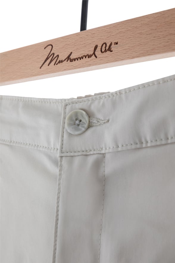 Bej Slim Düz Pantolon