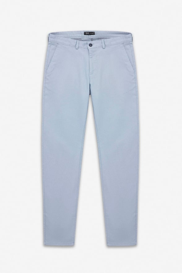 Buz Mavi Slim Casual Pantolon