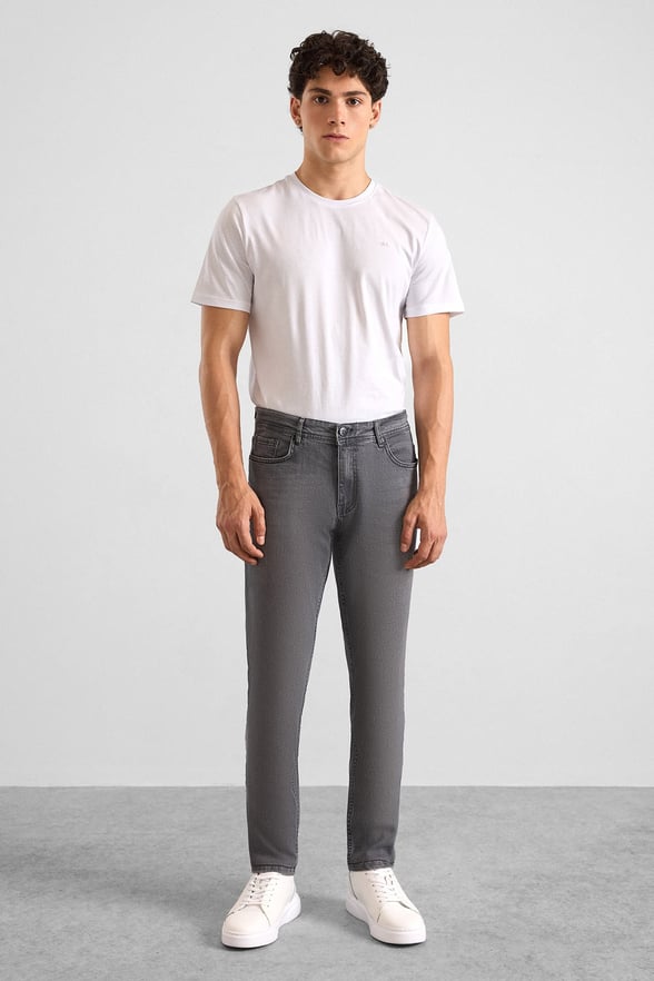 Gri Denim Pantolon
