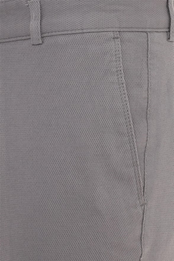 Gri Regular Düz Pantolon