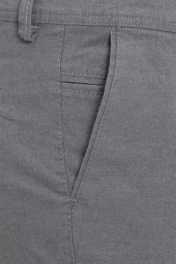 Gri Slim Armürlü   Pantolon