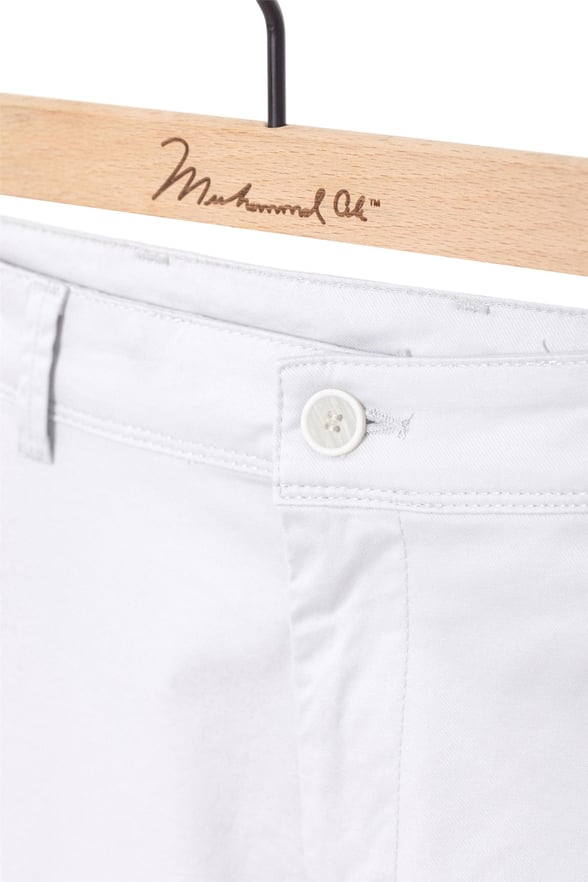 Gri Slim Armürlü Pantolon