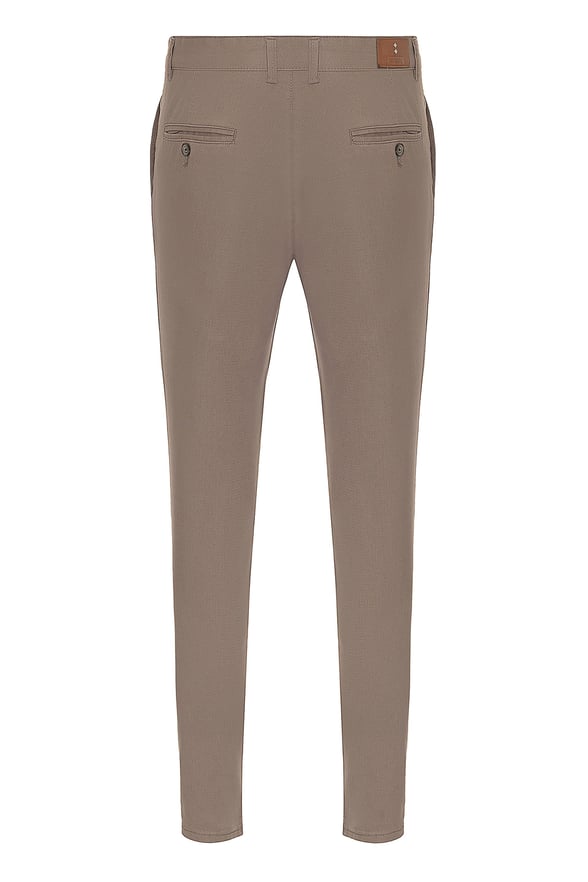 Gri Slim Armürlü   Pantolon