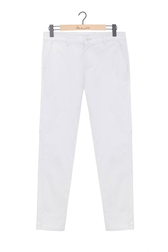 Gri Slim Armürlü Pantolon