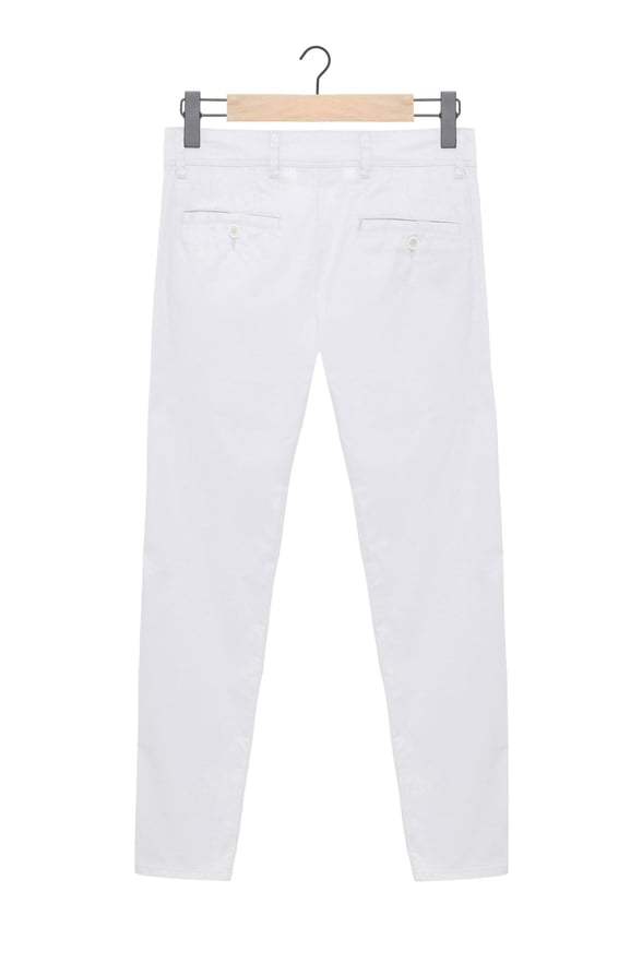 Gri Slim Armürlü Pantolon