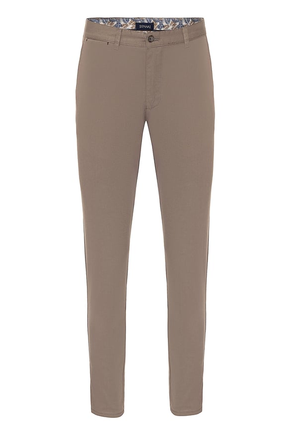 Gri Slim Armürlü   Pantolon