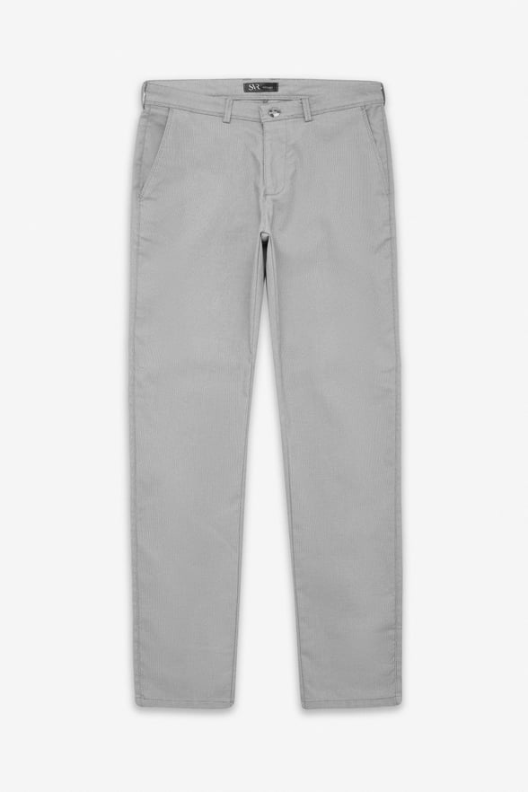 Gri Slim Casual Pantolon