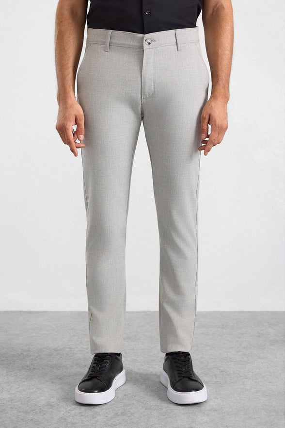Gri Slim Klasik Pantolon