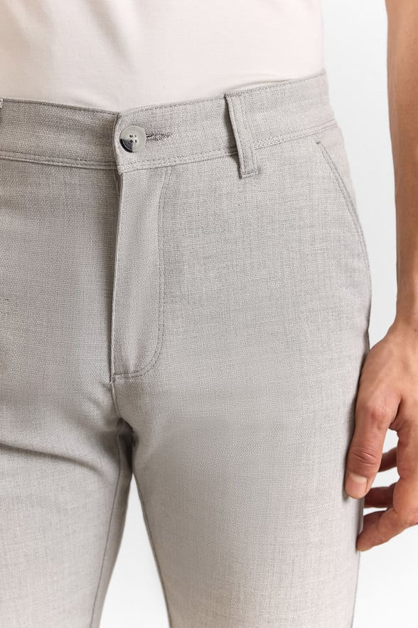 Gri Slim Klasik Pantolon