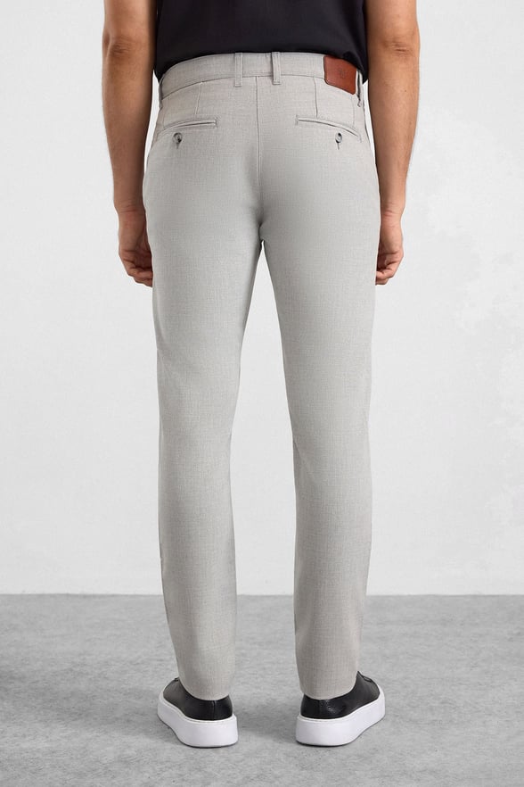 Gri Slim Klasik Pantolon