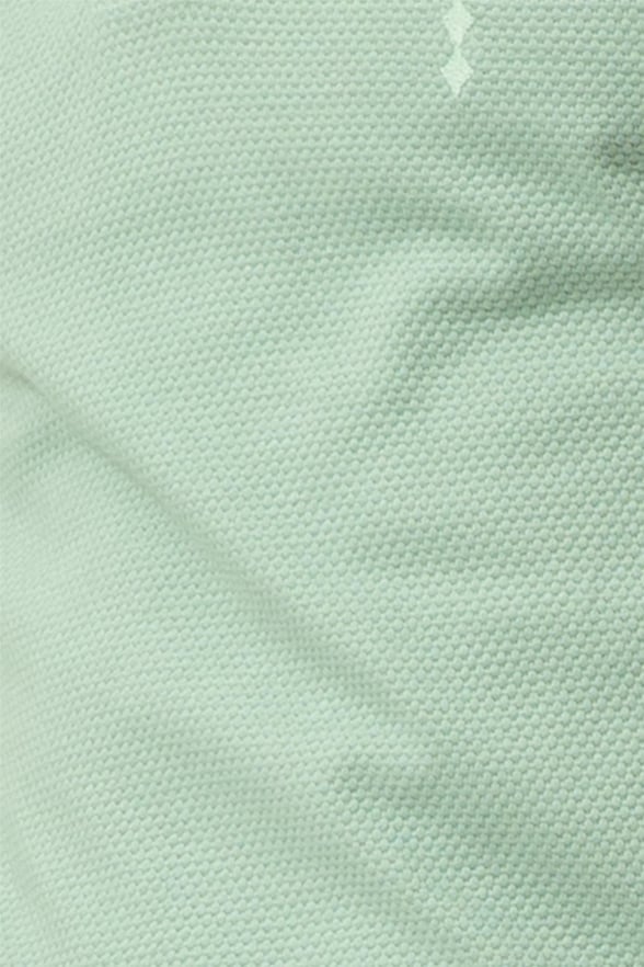 Haki Slim Armürlü Polo Yaka  Tişört