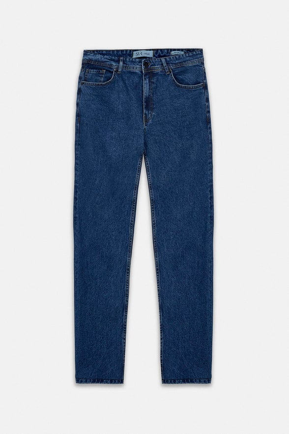 Lacivert Denim Pantolon