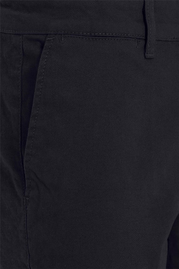 Lacivert Regular Armürlü Chino Pantolon