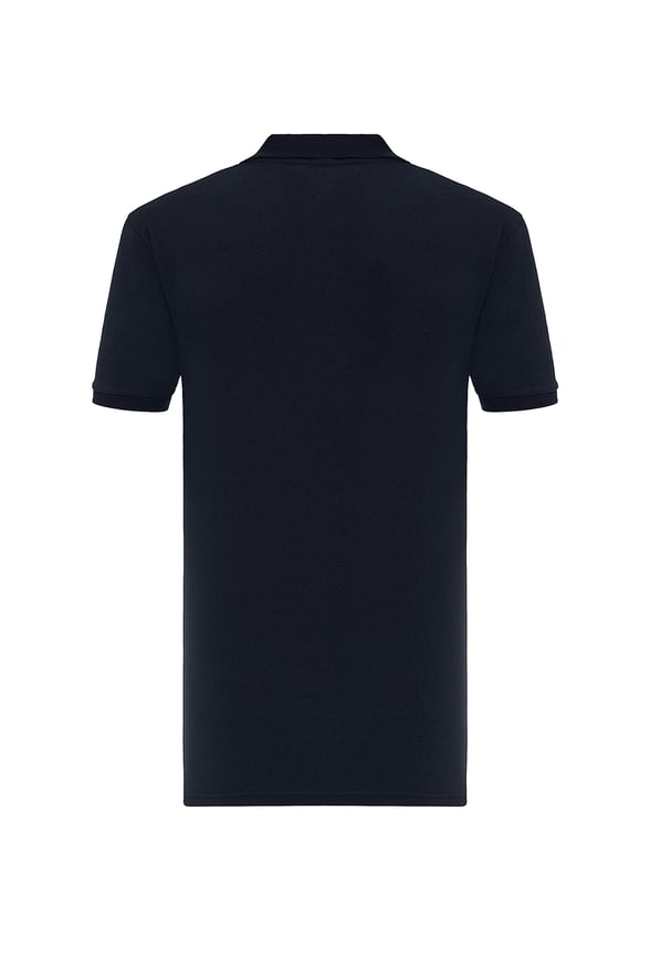 Lacivert Regular Armürlü Polo Yaka  Tişört