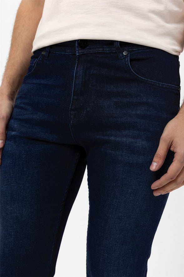 Lacivert Regular Denim Pantolon