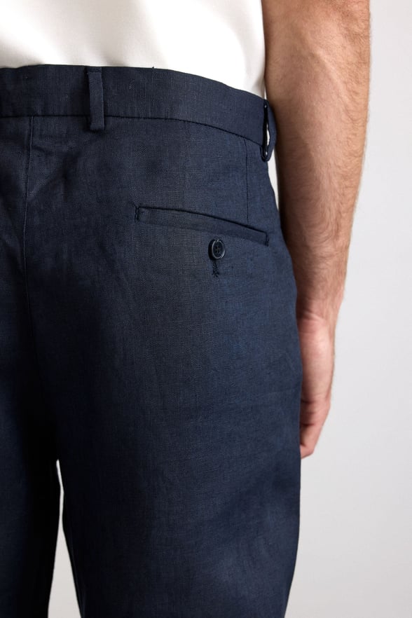 Lacivert Regular Düz 2 İplik Normal Bel Kolay Ütülenebilir Jogger Pantolon