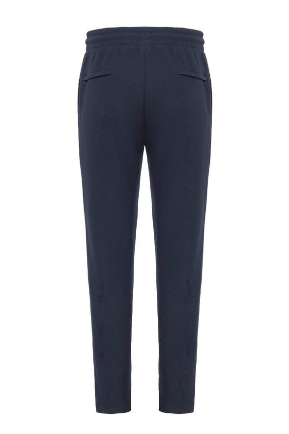 Lacivert Regular Düz Jogger Pantolon
