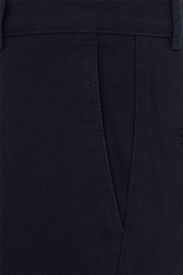 Lacivert Regular Düz Pantolon