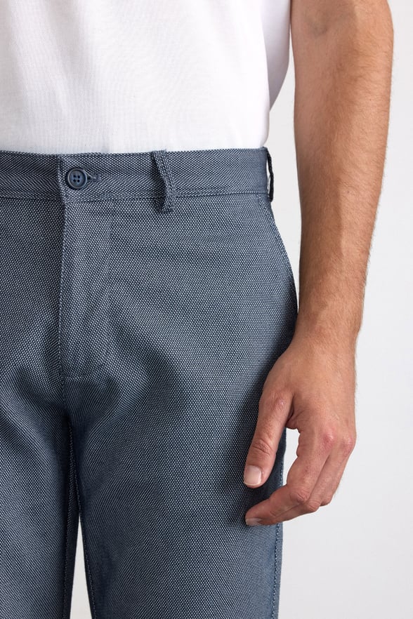 Lacivert Slim Casual Pantolon