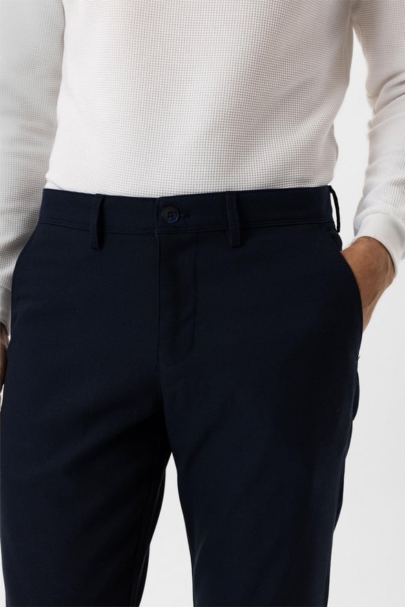 Lacivert Slim Desenli Pantolon