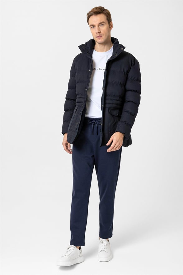 Lacivert Slim Dolum Mont