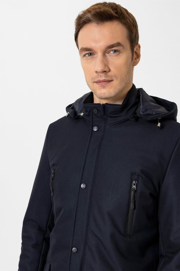 Lacivert Slim Dolum Mont