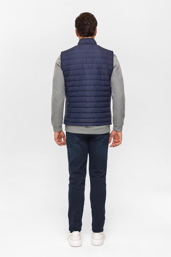 Lacivert Slim Dolum Mont