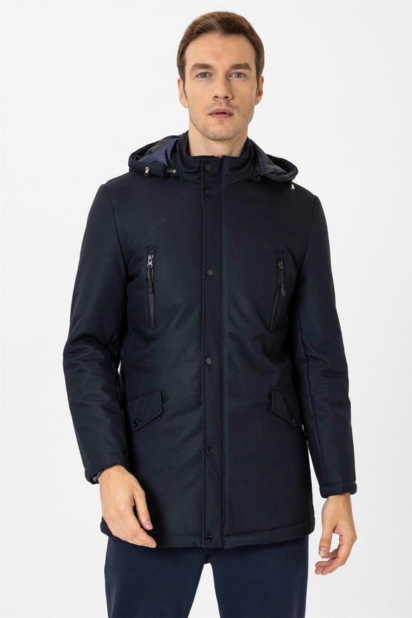 Lacivert Slim Dolum Mont