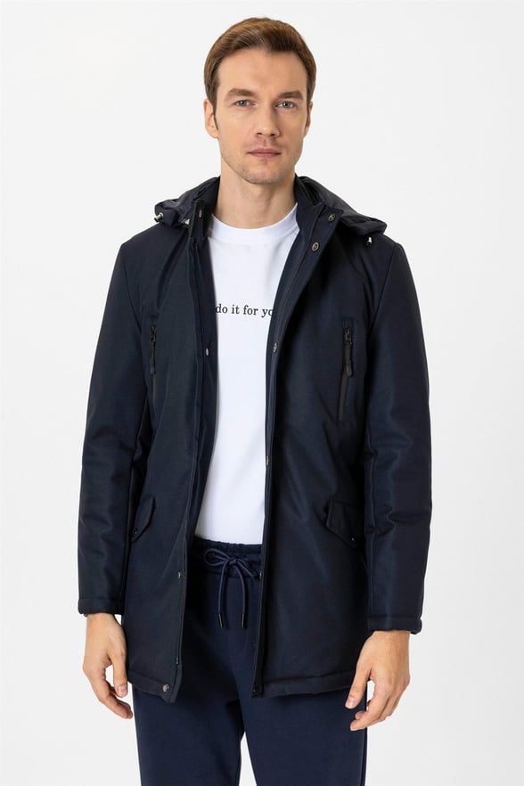 Lacivert Slim Dolum Mont