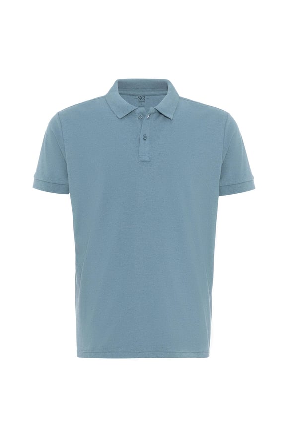 Mavi Regular Armürlü Polo Yaka Tişört