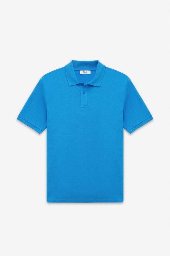 Mavi Regular Armürlü Polo Yaka Tişört