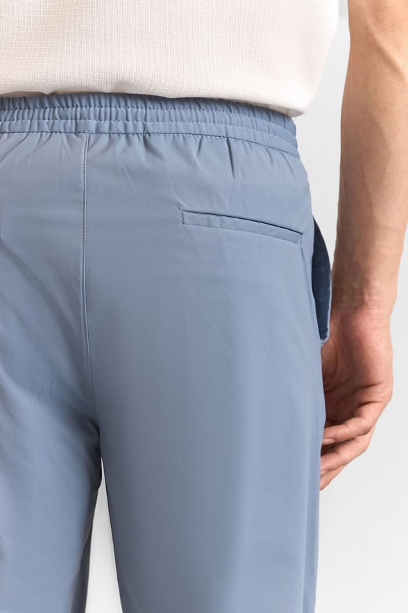 Mavi Slim Düz Jogger Pantolon